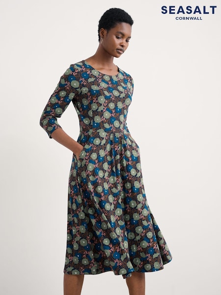 Seasalt Cornwall Blue April Dress (Y14693) | €104