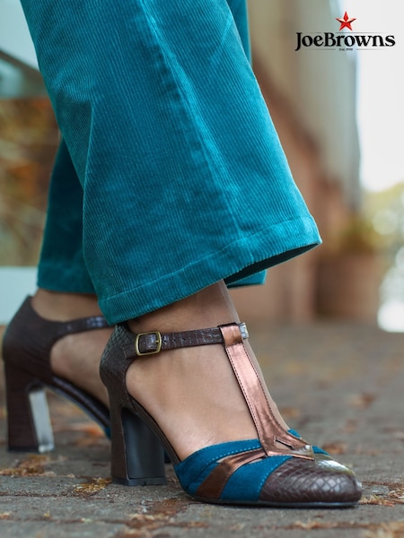 Joe Browns Ankle Strap T-Bar Shoes (Y14783) | ‏349 د.إ.‏