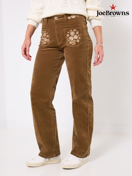 Joe Browns Brown Cord Trousers (Y14866) | €85