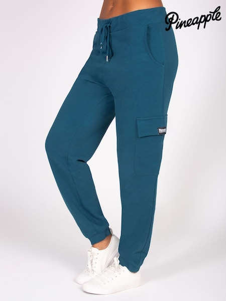 Pineapple Blue Womens Cargo Joggers (Y14908) | €50