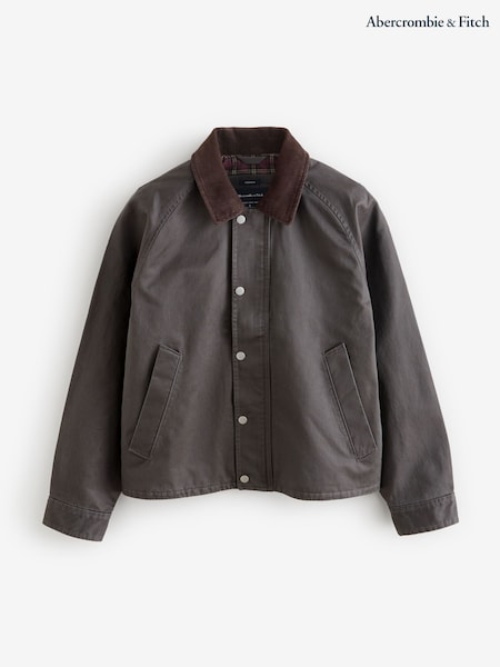Abercrombie & Fitch Green Long Sleeved Zip Barn Jacket (Y15000) | €172
