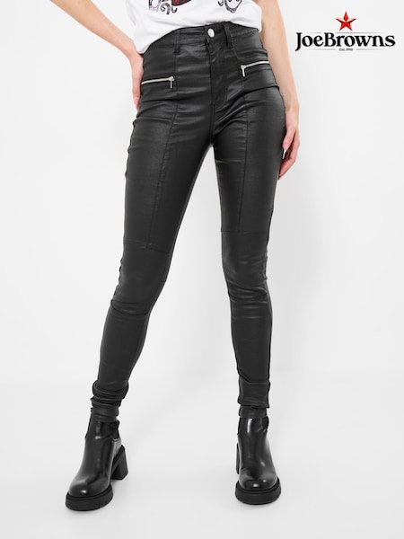 Joe Browns Black Skinny Fit Rocker Trousers (Y15117) | AED291