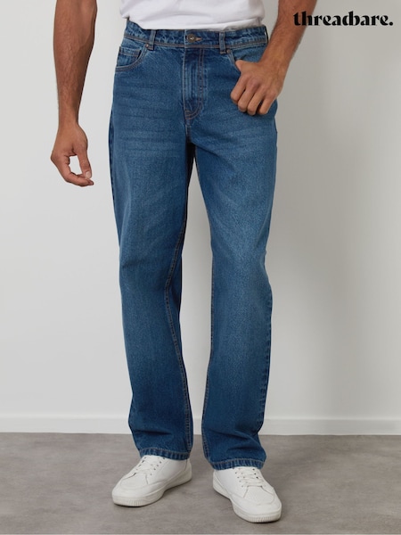Threadbare Blue Loose Fit Jeans (Y15238) | €48