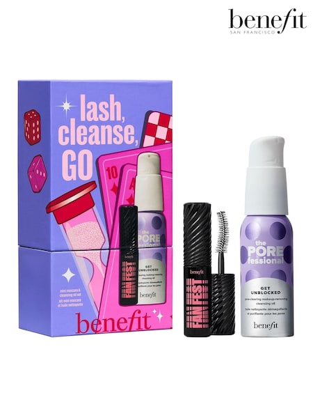 Benefit Lash Cleanse Go Mascara and Oil Cleanser Stocking Filler (Worth £31) (Y15412) | €26