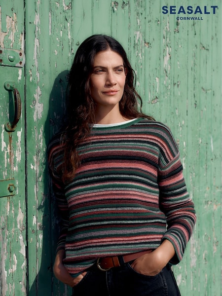 Seasalt Cornwall Pink Fruity Jumper (Y15588) | €89