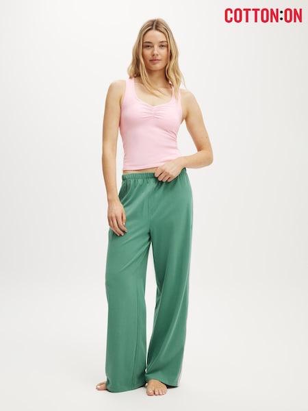 Cotton On Green Departure Lounge Wide Leg Joggers (Y16030) | €33