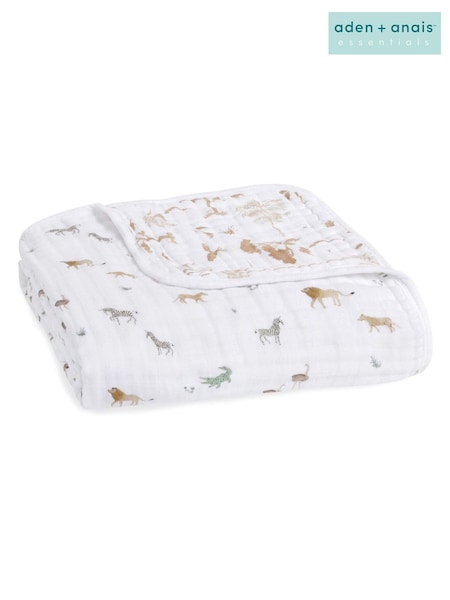 Aden + Anais White Dream Blanket Muslin Safari Dream (Y16263) | 245 QAR