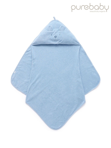 Purebaby Blue Essential Bear Towel (Y16640) | € 39