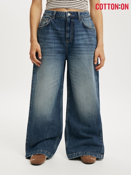 Cotton On Blue 91 Wide Leg Jeans (Y16662) | €73