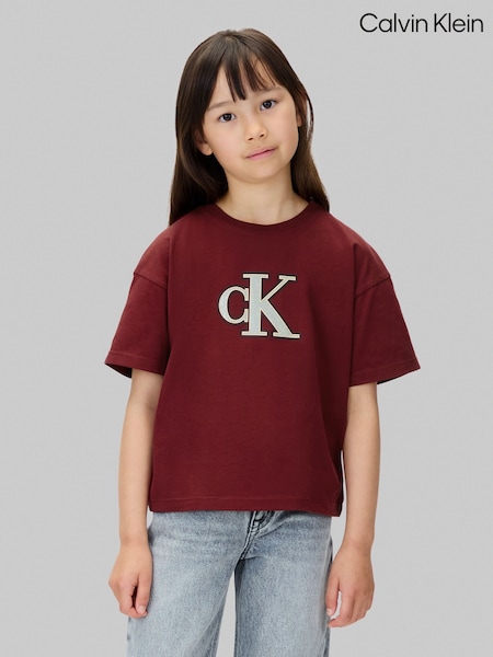 Calvin Klein Red Logo T-Shirt (Y16749) | €35