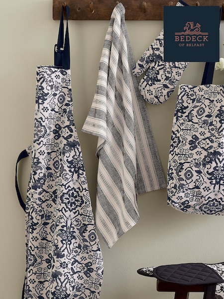 Bedeck of Belfast Charcoal Saja 100% Cotton Apron (Y16940) | €34