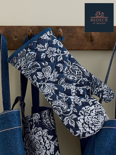 Bedeck of Belfast Midnight Navy Saja Single Oven Gloves (Y16990) | R$ 180