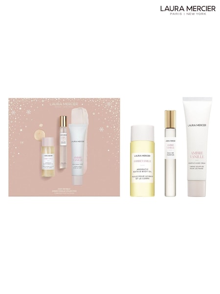 Laura Mercier Cosy Retreat Ambre Vanille Fragrance Collection Gift Set worth £41 (Y17508) | €49
