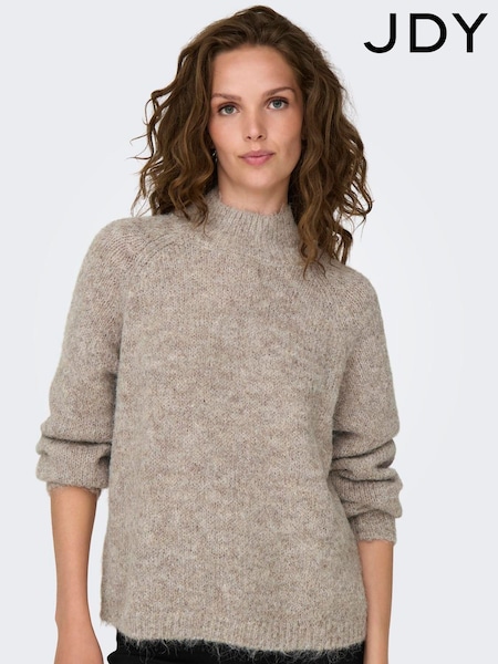 JDY Grey Long Sleeve Jumper (Y17856) | €42