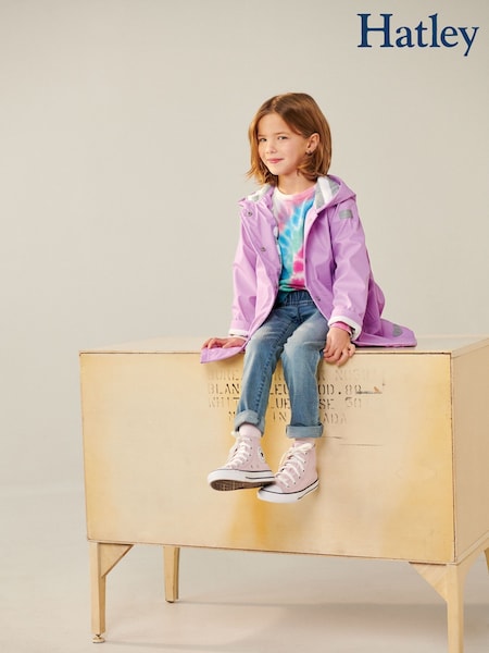 Hatley Purple Splash Jacket (Y17951) | SGD 85