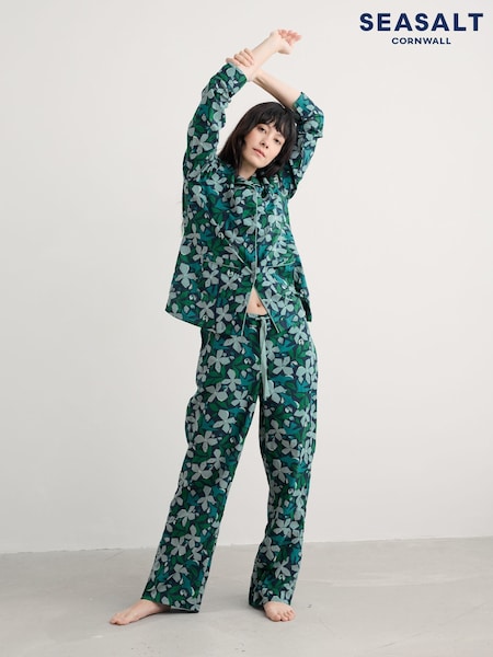 Seasalt Cornwall Green View Point Pyjamas (Y18100) | € 100