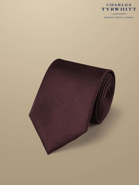 Charles Tyrwhitt Red Silk Tie (Y18514) | €51