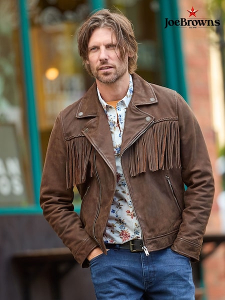 Joe Browns Brown Vintage Suede Jacket (Y18588) | € 398