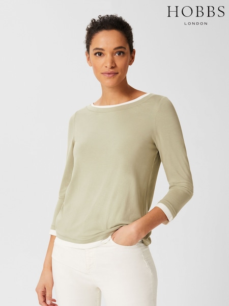Hobbs Green Delaney Top (Y18959) | 158 QAR