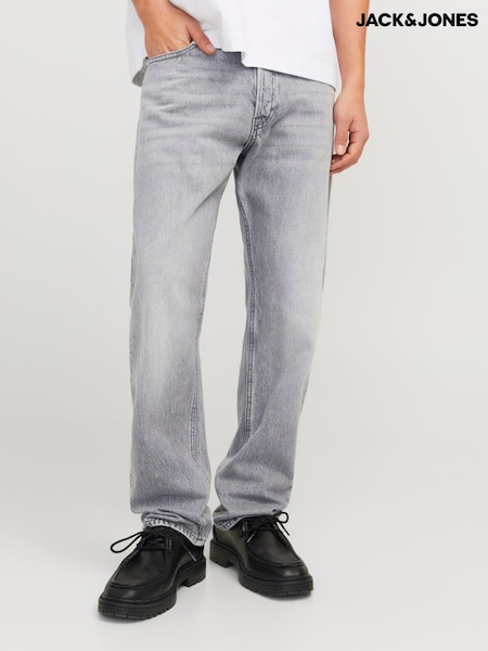 JACK & JONES Grey Chris Relaxed Fit Jeans (Y19003) | €50