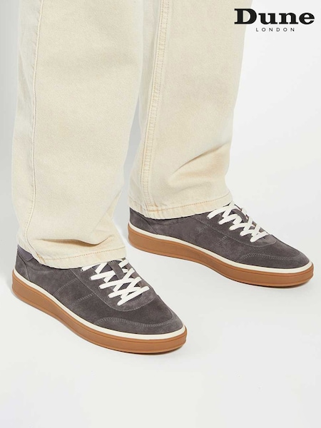 Dune London Grey Tony Cupsole Trainers (Y19210) | €118