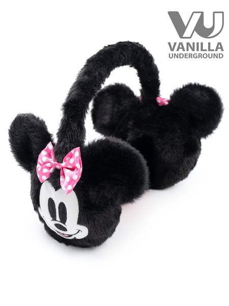 Vanilla Underground Black Disney Minnie Mouse Earmuffs (Y20014) | €25