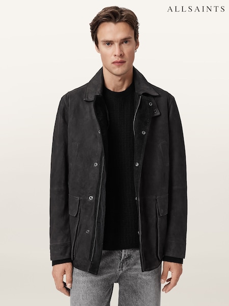 AllSaints Black Bolton Coat (Y20204) | €989