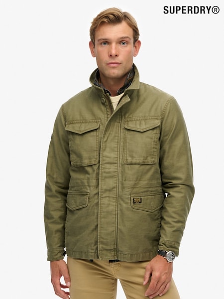 Superdry Green Collared M65 Jacket (Y21170) | €144