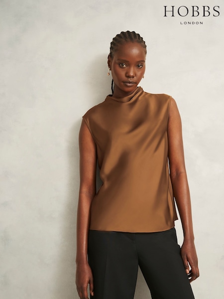 Hobbs Natural Gigi Blouse (Y21196) | R$ 840