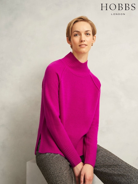 Hobbs Pink Lorraine Jumper (Y21207) | €126