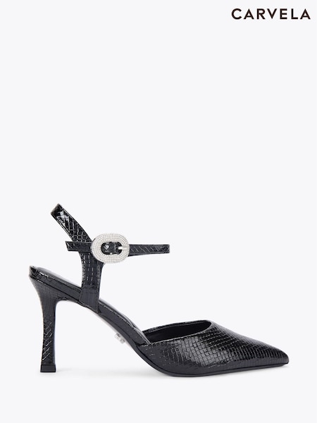 Carvela Black 2 Part Shoes (Y21531) | €131