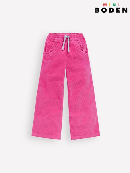 Boden Pink Relaxed Cord Trousers (Y21699) | AED169 - AED204