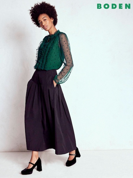Boden Frilled Tulle Blouse (Y21808) | ‏402 د.إ.‏