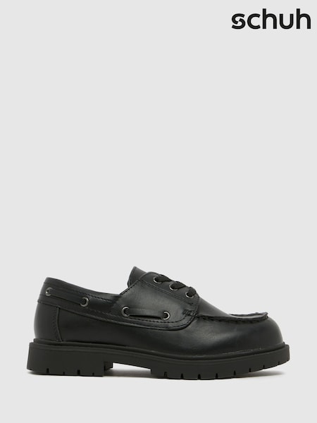 Schuh Lance Boat Black Shoes (Y21995) | €37