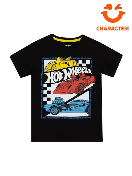 Character Black Hot Wheels T-Shirt Since 1968 (Y22059) | €16