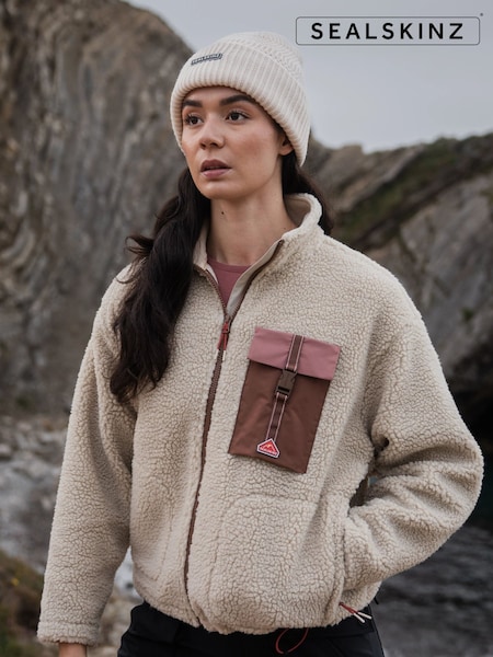 Sealskinz Broomsthorpe Womens Sherpa Zip Up Fleece (Y22333) | €114