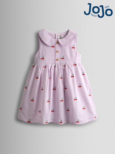 Violet - JoJo Maman Bébé Collared Sleeveless Dress (Y22438) | 186 LEI - 209 LEI