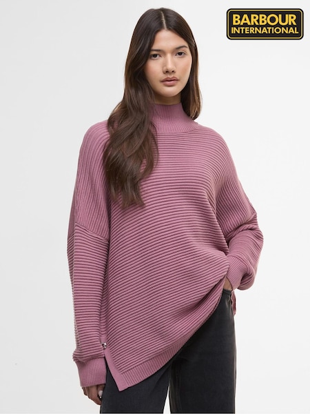 Barbour® International Pink Kaia Jumper (Y22995) | €127.50