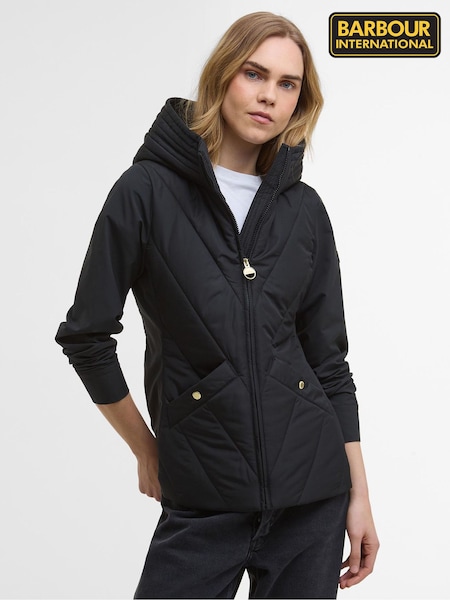 Barbour® International Black Diablo QS Sweatshirt (Y22997) | €164