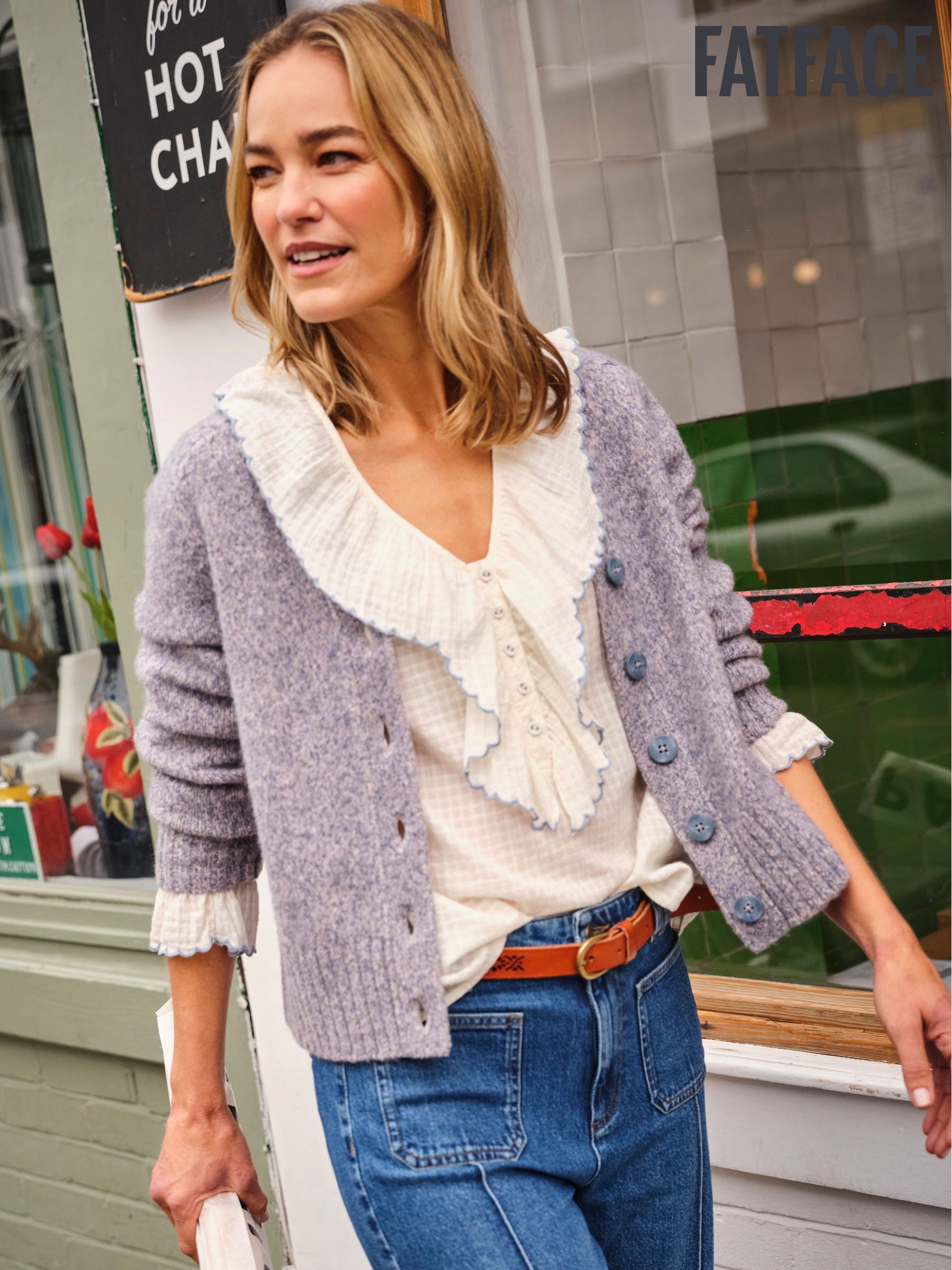 Women's Cardigans Fat Face Knitwear | Next Turkey