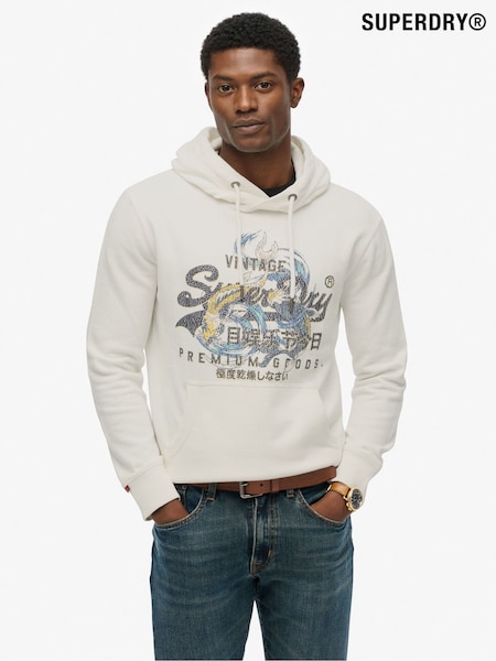 Superdry Vintage Logo Tokyo Relaxed Hoodie (Y23288) | R$ 545