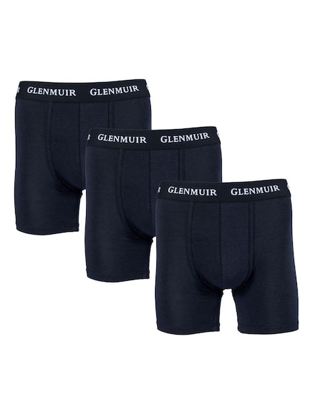 Glenmuir Long Leg Cotton Blend Boxers 3 pack (Y23442) | R$ 180