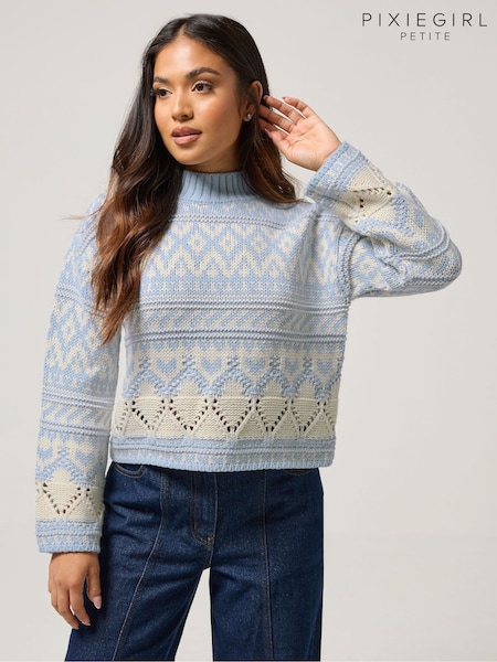PixieGirl Petite Fairisle Jumper (Y23819) | ‏227 د.إ.‏