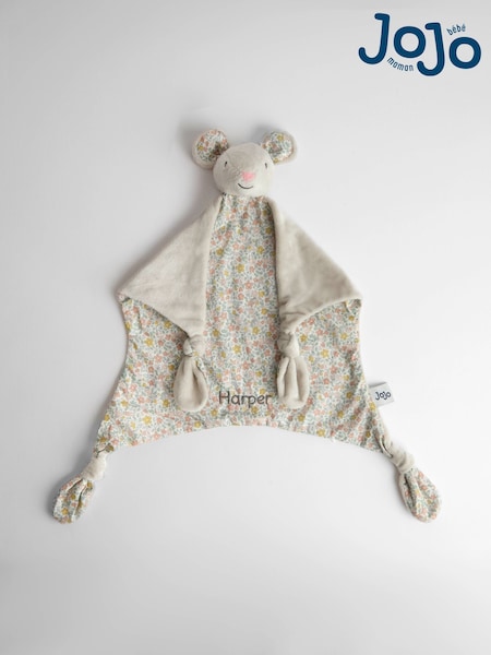 JoJo Maman Bébé Mouse Personalised Comforter (Y23925) | €23.50