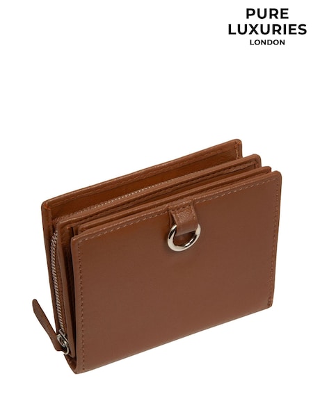 Pure Luxuries London 'Lucy' Leather Purse (Y24151) | €32