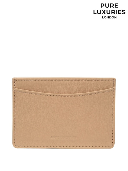 Pure Luxuries London Anna Leather Brown Card Holder (Y24166) | R$ 150