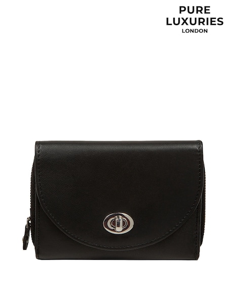 Schwarz - Pure Luxuries London Belle Leather Purse (Y24172) | 44 €