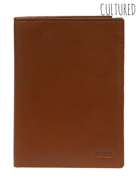 Cultured London 'Thomas' Leather Passport Holder (Y24586) | R$ 195