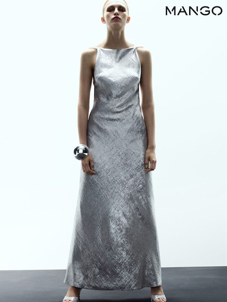 Mango Silver Deva Dress (Y24758) | €146