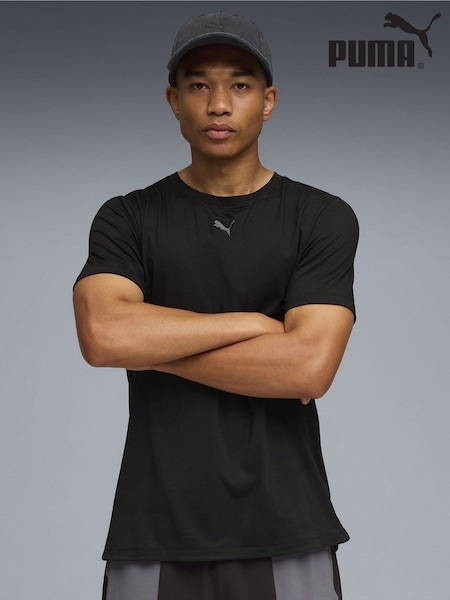 Puma Black CLOUDSPUN Mens T-Shirt (Y24768) | €37